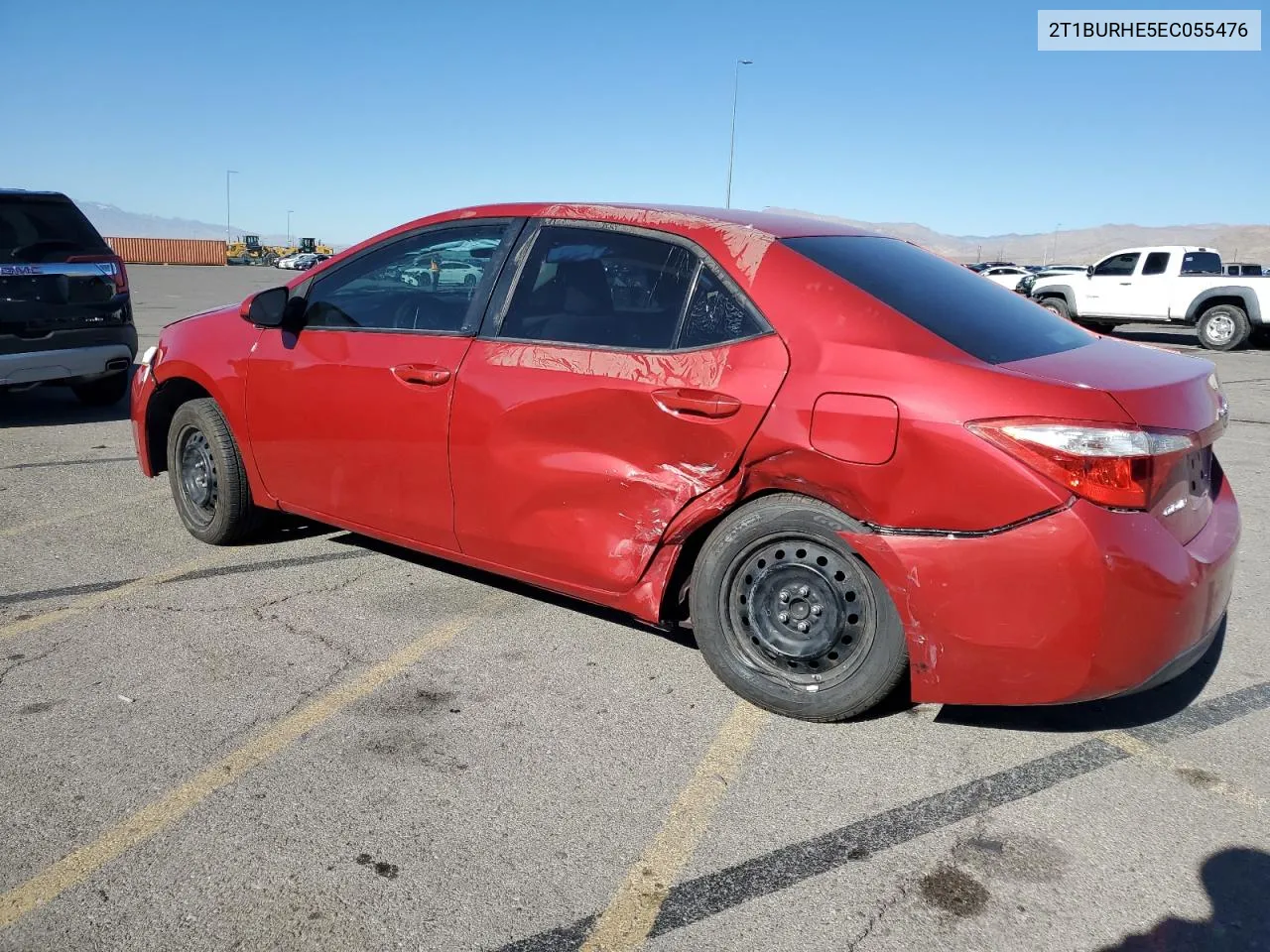 2014 Toyota Corolla L VIN: 2T1BURHE5EC055476 Lot: 80079434