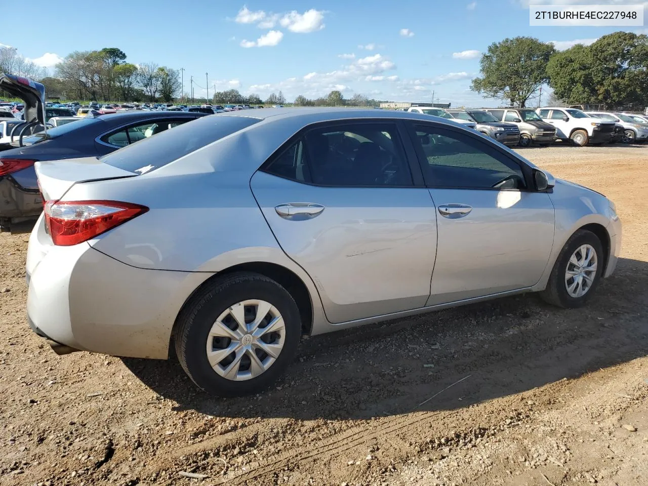 2014 Toyota Corolla L VIN: 2T1BURHE4EC227948 Lot: 80157214