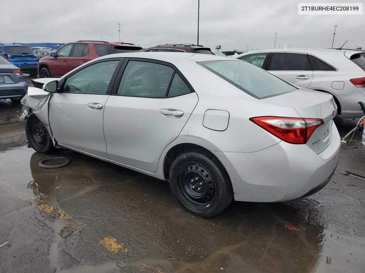 2014 Toyota Corolla L VIN: 2T1BURHE4EC208199 Lot: 80158274