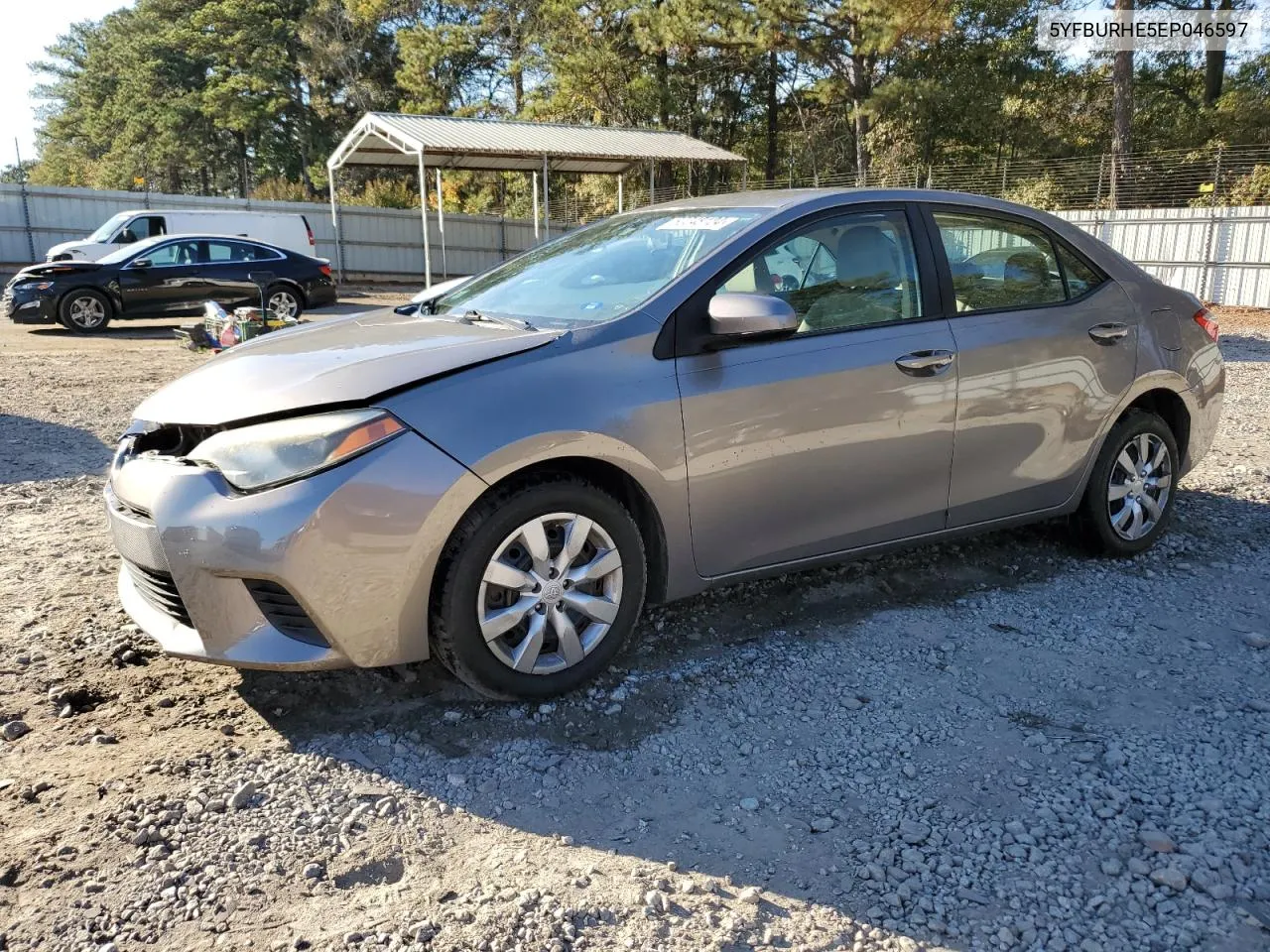 2014 Toyota Corolla L VIN: 5YFBURHE5EP046597 Lot: 80248124