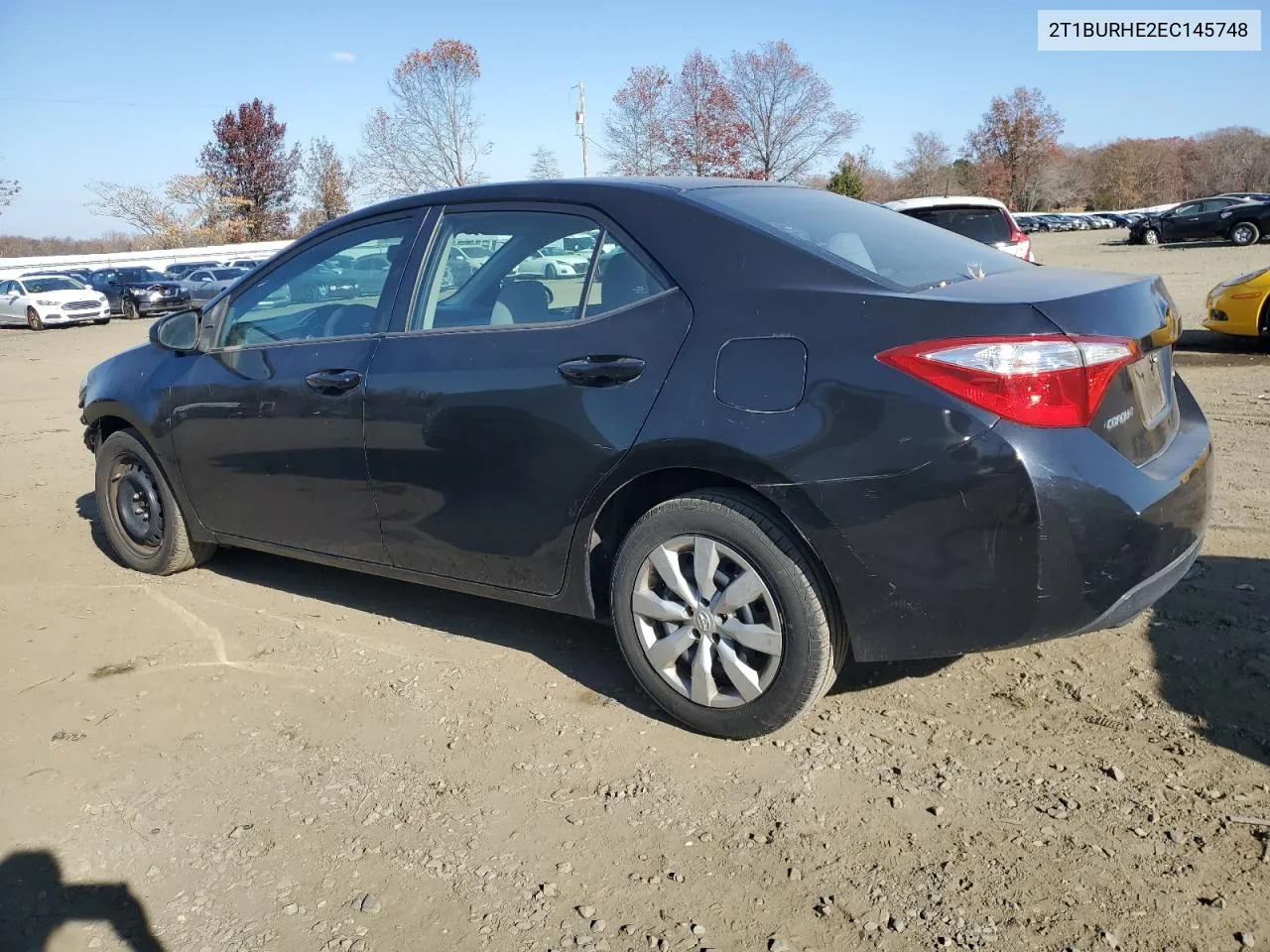 2014 Toyota Corolla L VIN: 2T1BURHE2EC145748 Lot: 80277804