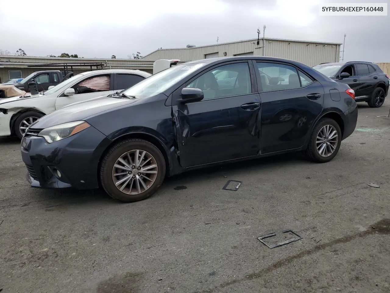 2014 Toyota Corolla L VIN: 5YFBURHEXEP160448 Lot: 80284984