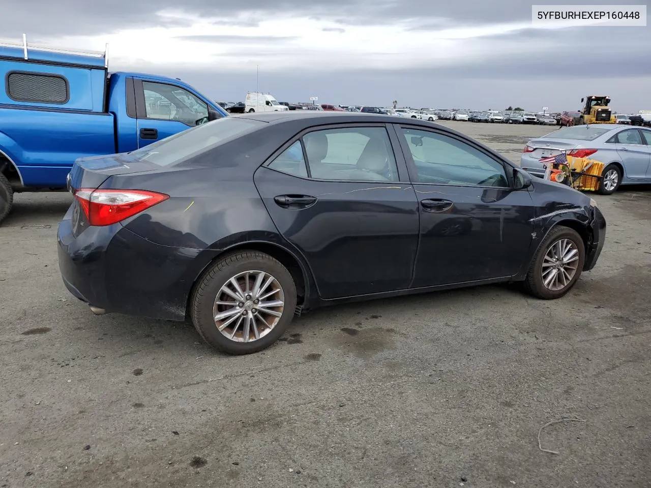 2014 Toyota Corolla L VIN: 5YFBURHEXEP160448 Lot: 80284984