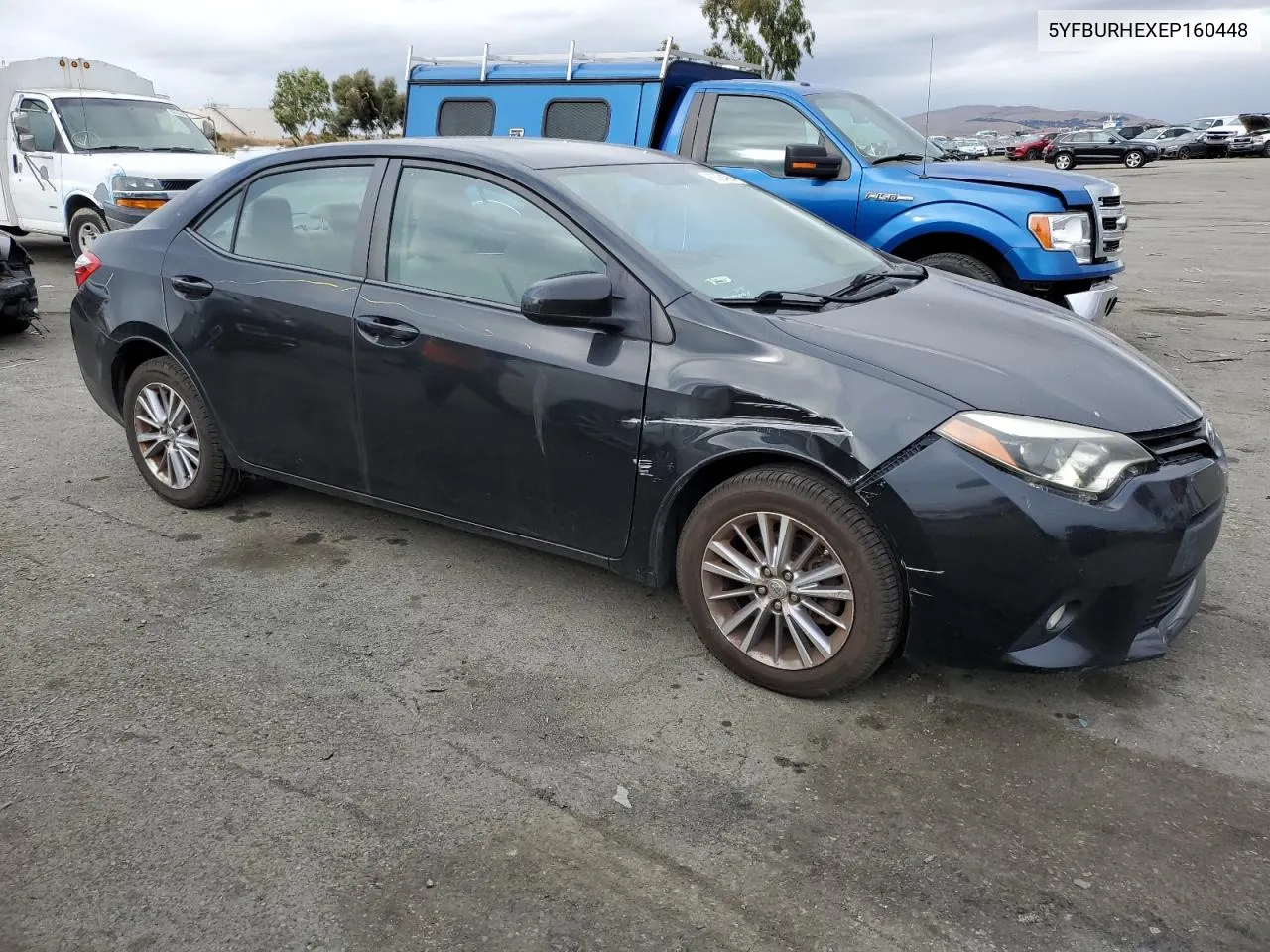 2014 Toyota Corolla L VIN: 5YFBURHEXEP160448 Lot: 80284984