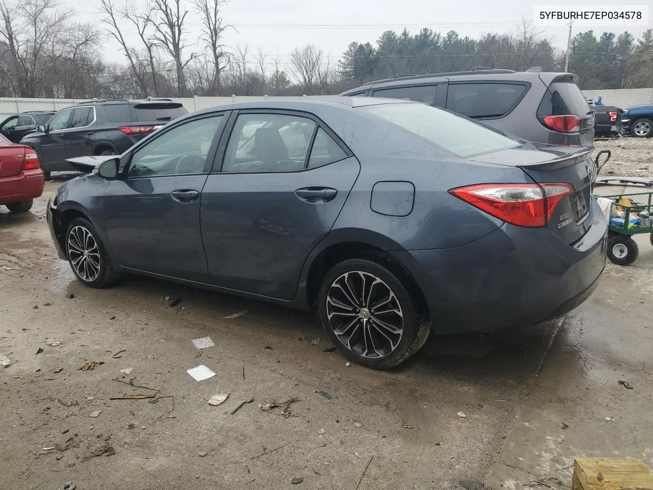 2014 Toyota Corolla L VIN: 5YFBURHE7EP034578 Lot: 80451324