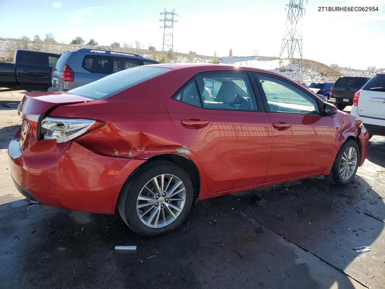 2014 Toyota Corolla L VIN: 2T1BURHE6EC062954 Lot: 80517524