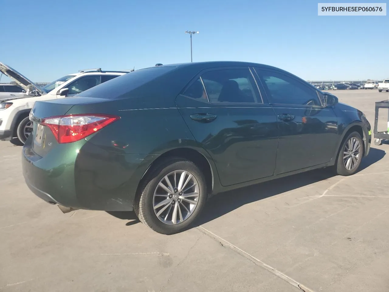 2014 Toyota Corolla L VIN: 5YFBURHE5EP060676 Lot: 80848094