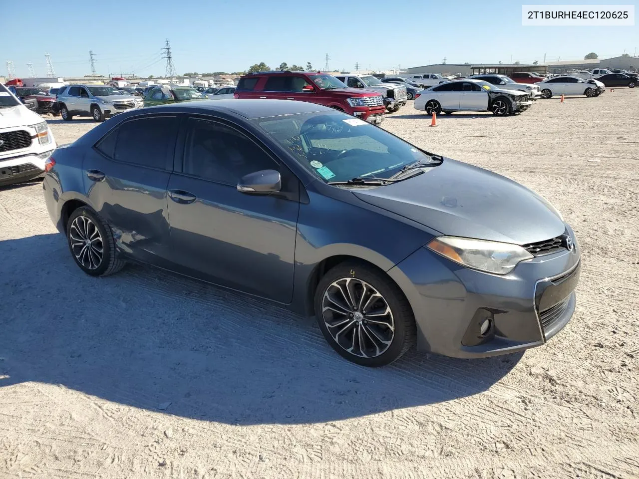 2014 Toyota Corolla L VIN: 2T1BURHE4EC120625 Lot: 81041574