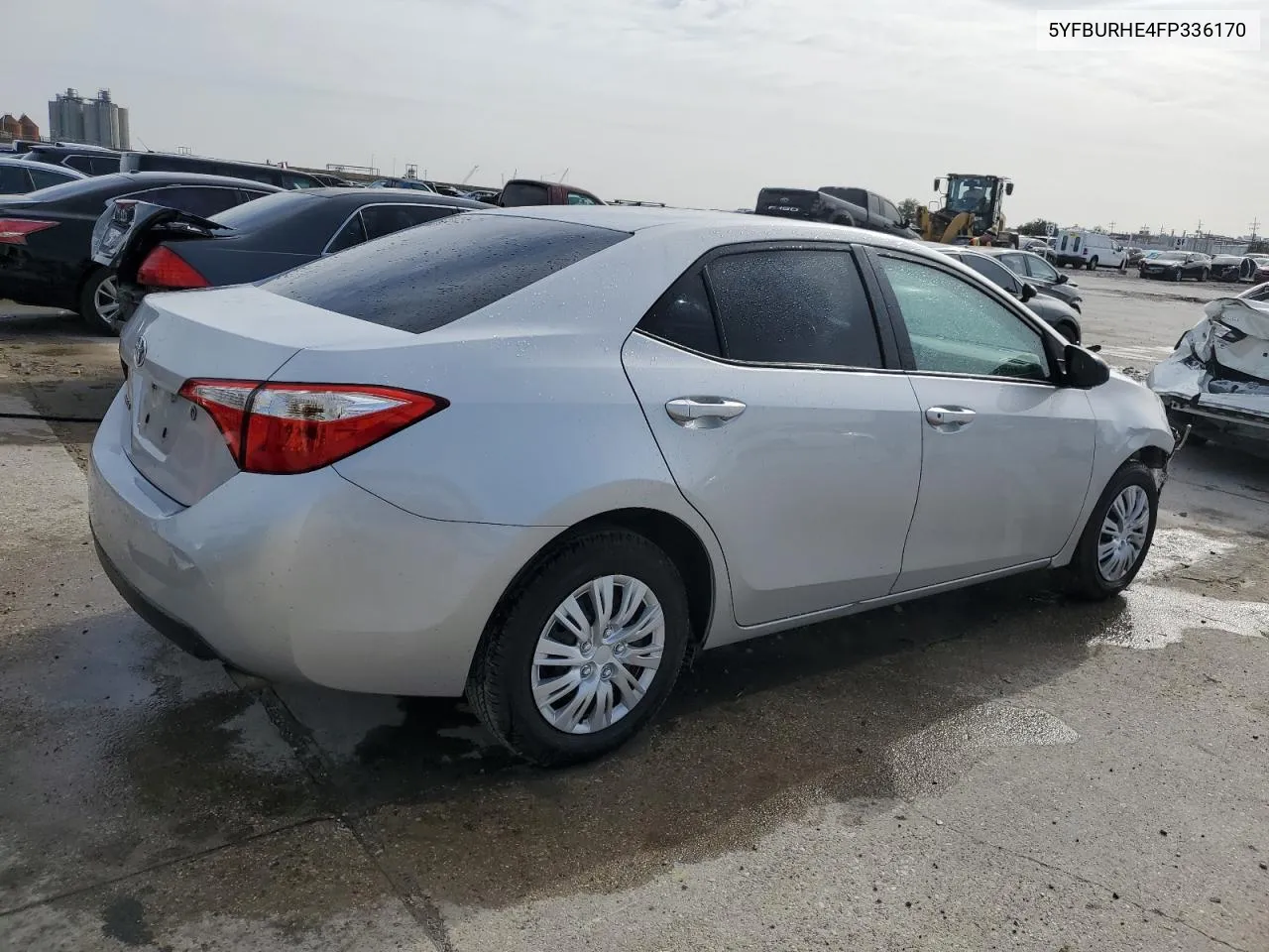 2015 Toyota Corolla L VIN: 5YFBURHE4FP336170 Lot: 37908684