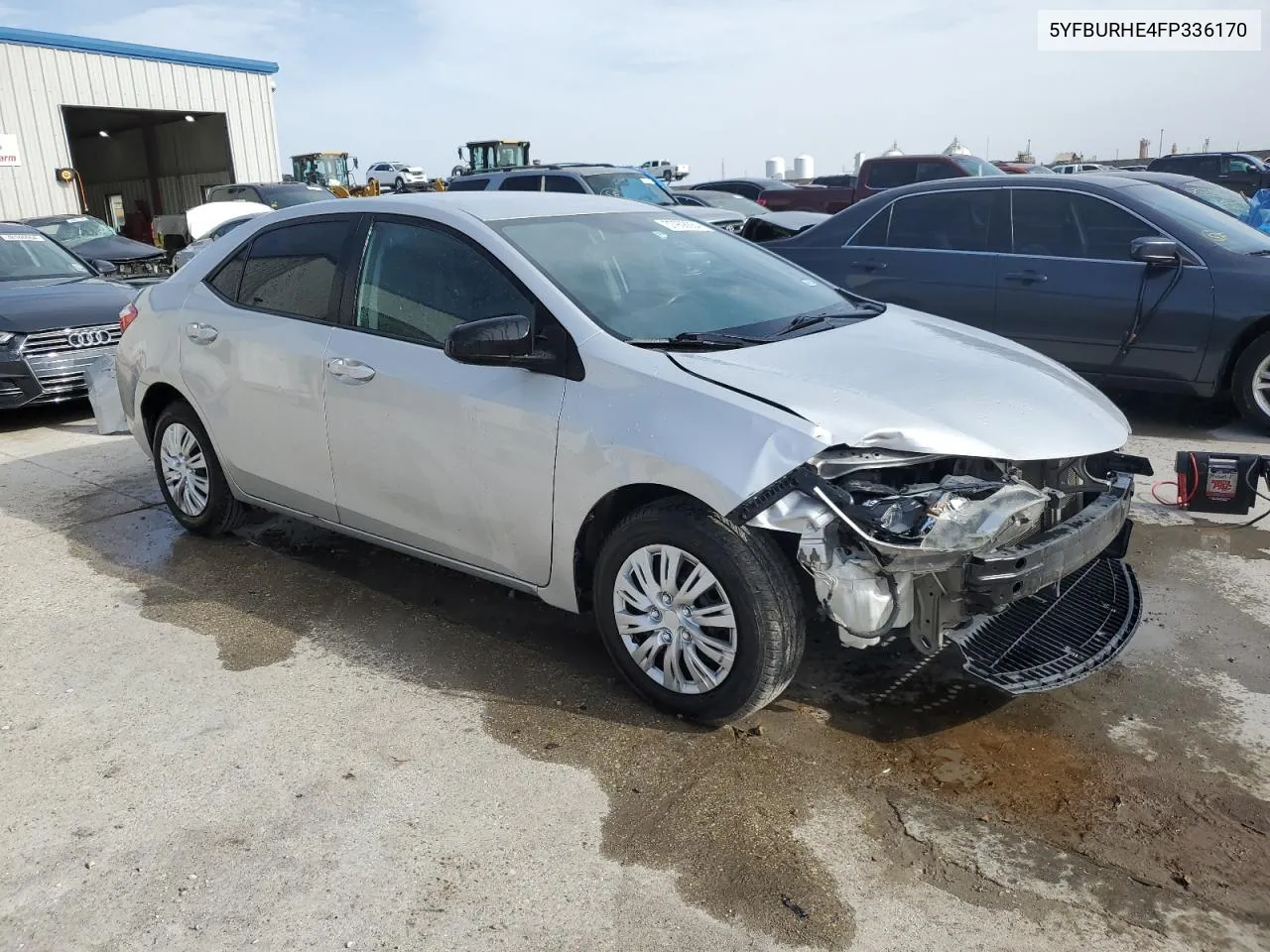 2015 Toyota Corolla L VIN: 5YFBURHE4FP336170 Lot: 37908684