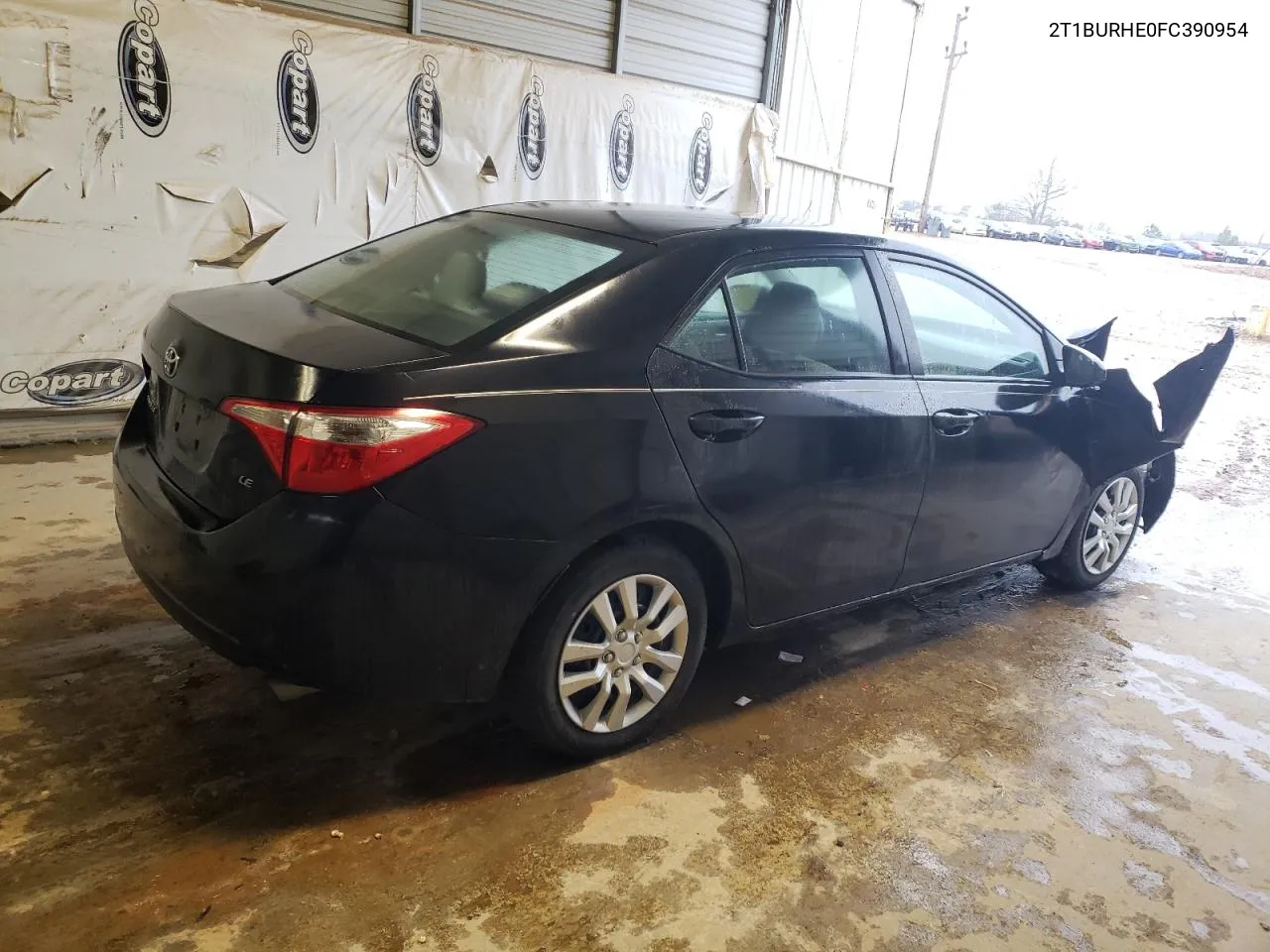 2015 Toyota Corolla L VIN: 2T1BURHE0FC390954 Lot: 38116804