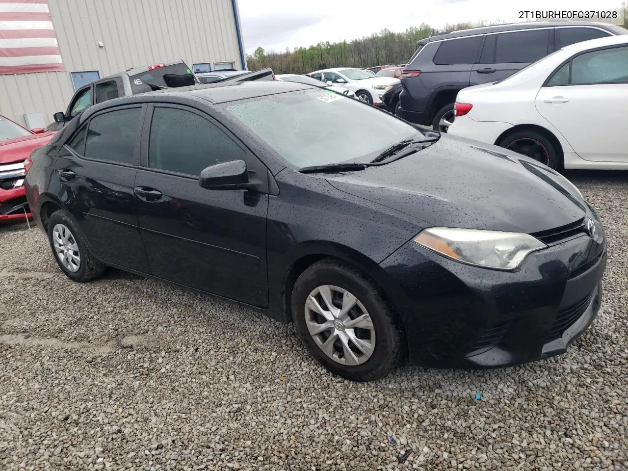 2015 Toyota Corolla L VIN: 2T1BURHE0FC371028 Lot: 50720954