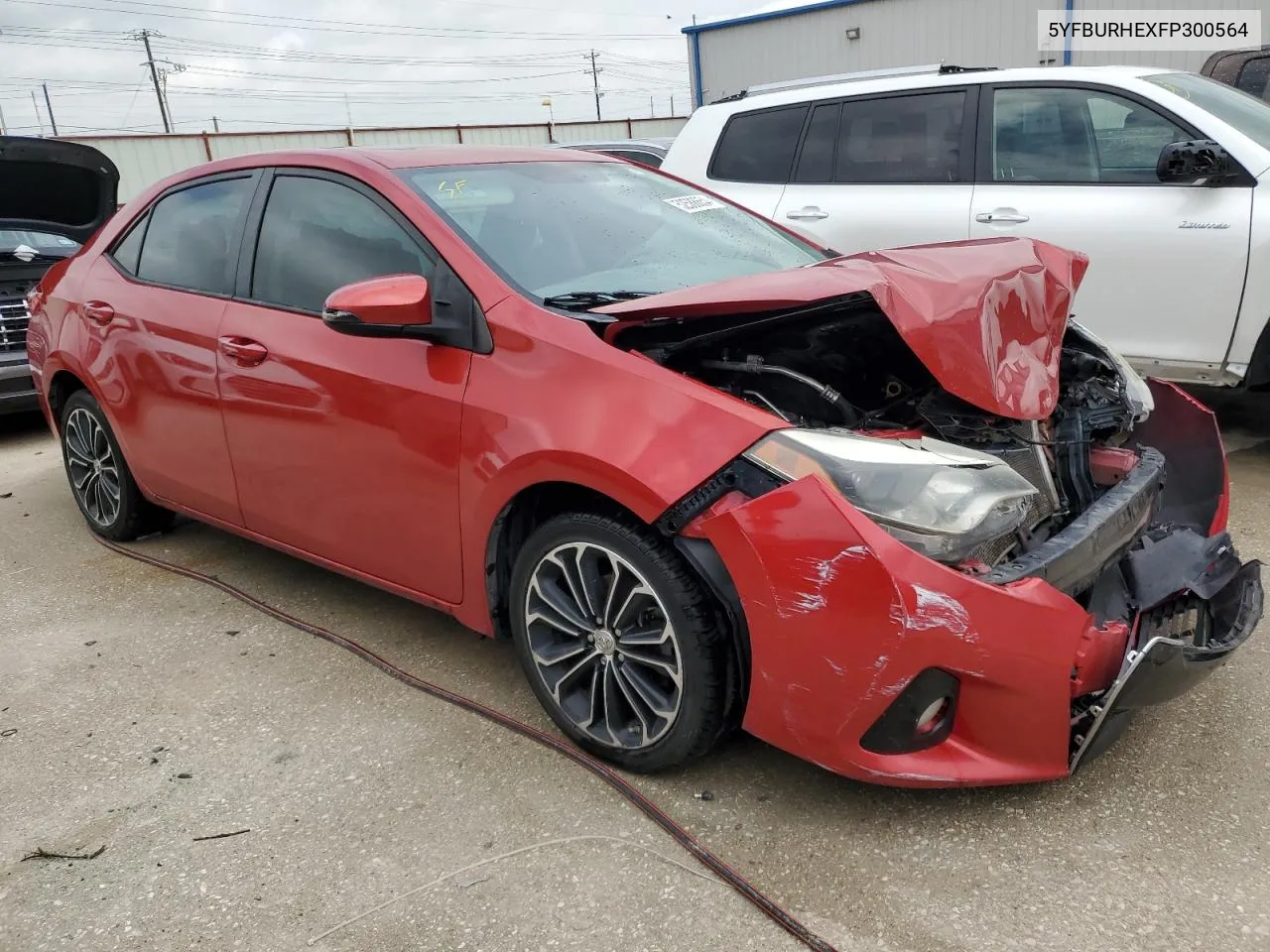 2015 Toyota Corolla L VIN: 5YFBURHEXFP300564 Lot: 52588654