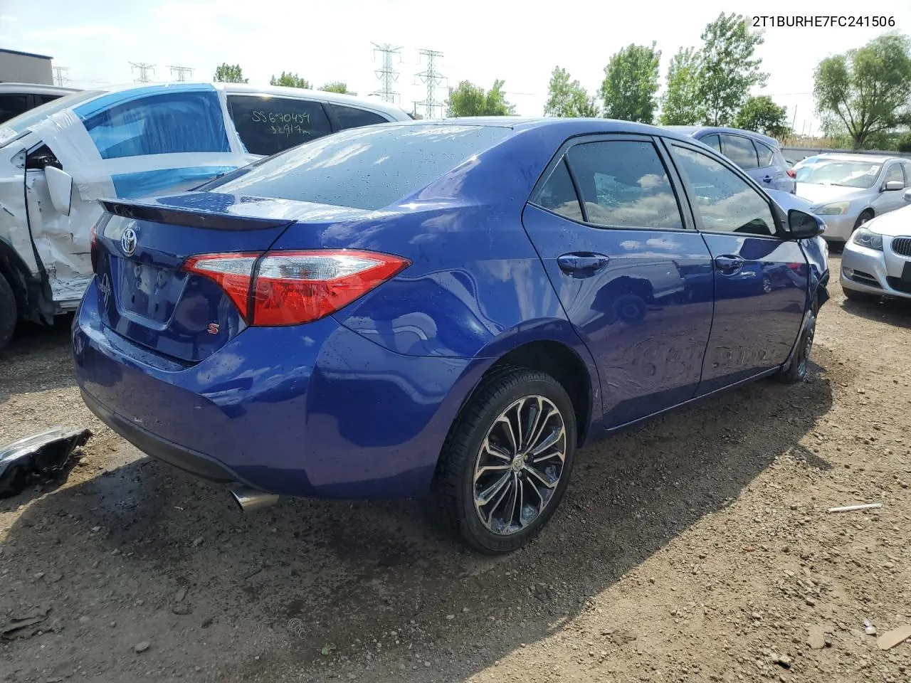 2T1BURHE7FC241506 2015 Toyota Corolla L