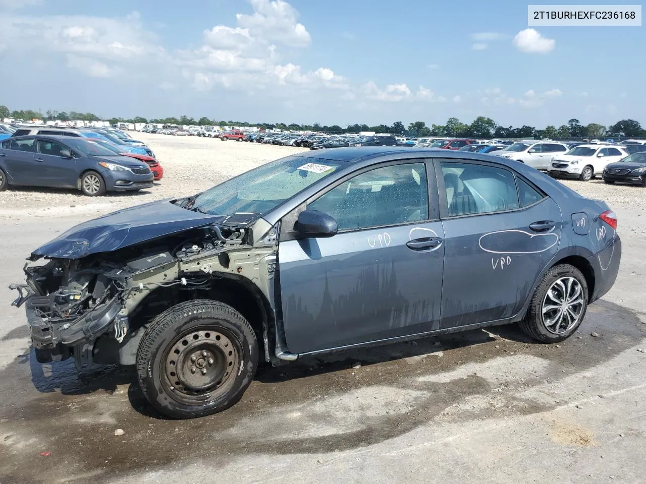 2T1BURHEXFC236168 2015 Toyota Corolla L