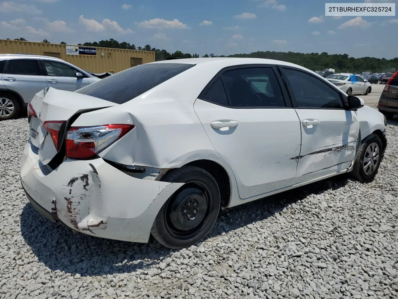 2015 Toyota Corolla L VIN: 2T1BURHEXFC325724 Lot: 59068174