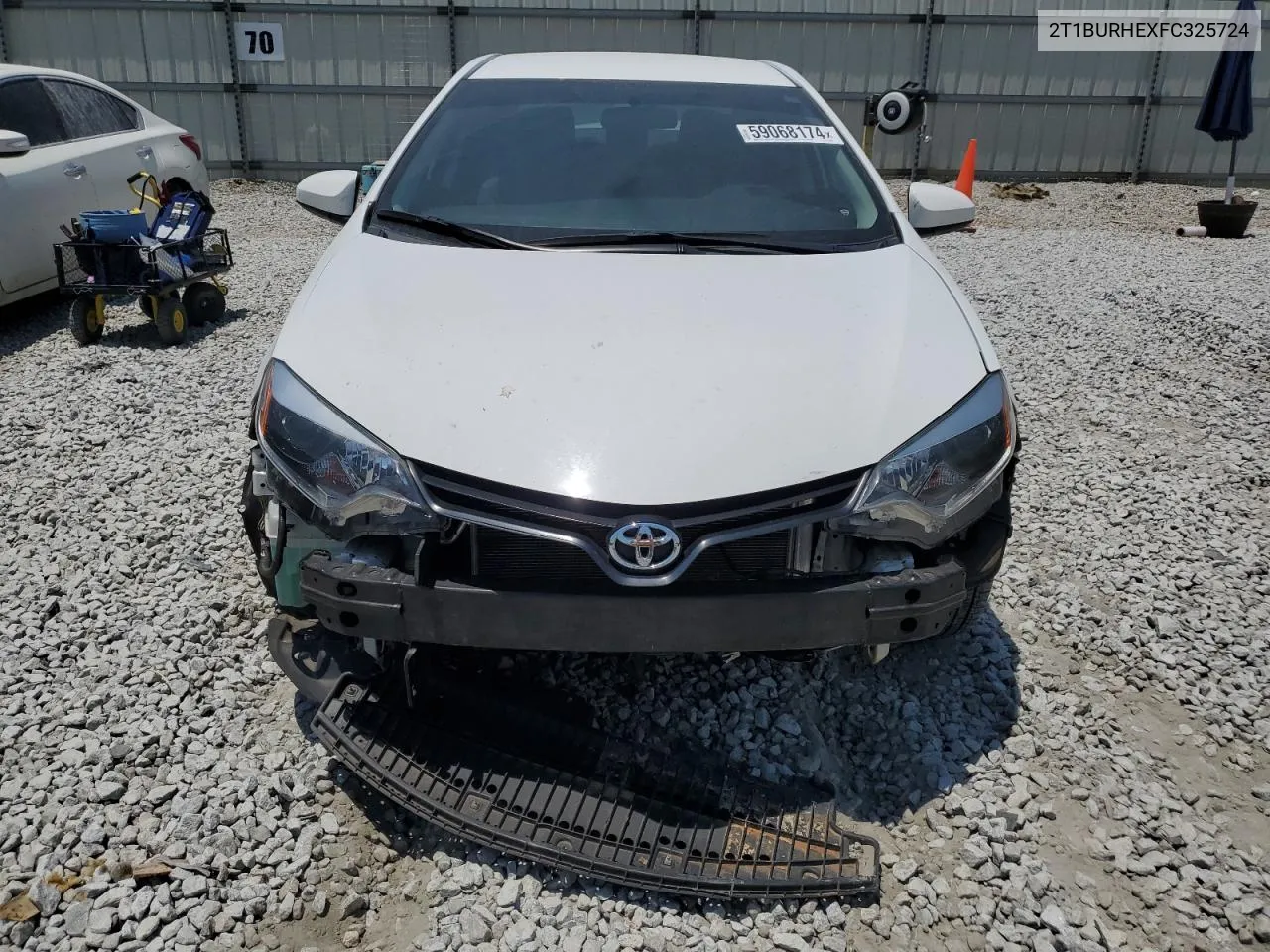 2015 Toyota Corolla L VIN: 2T1BURHEXFC325724 Lot: 59068174