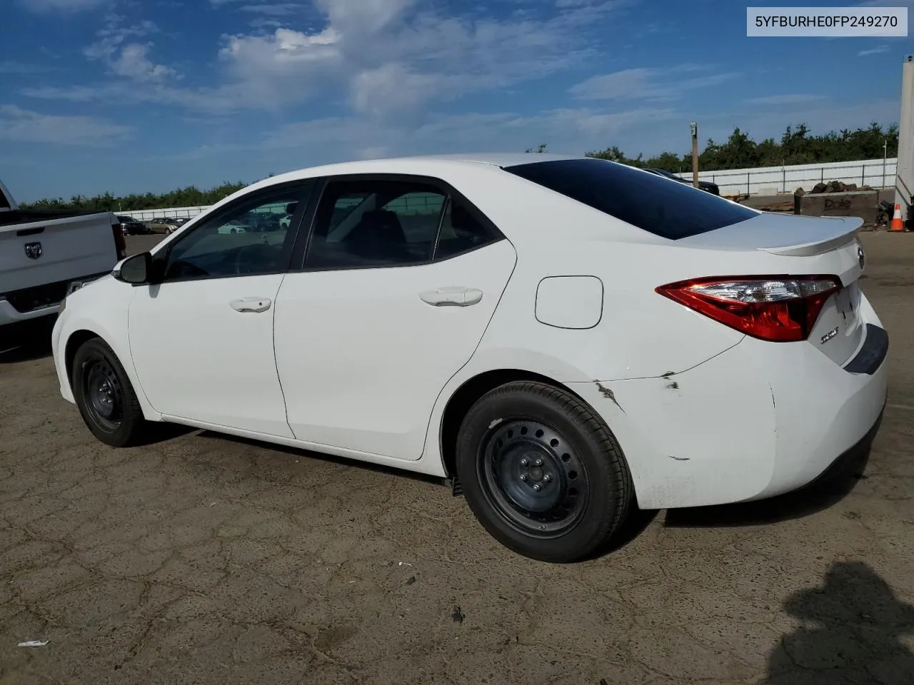 2015 Toyota Corolla L VIN: 5YFBURHE0FP249270 Lot: 60236424