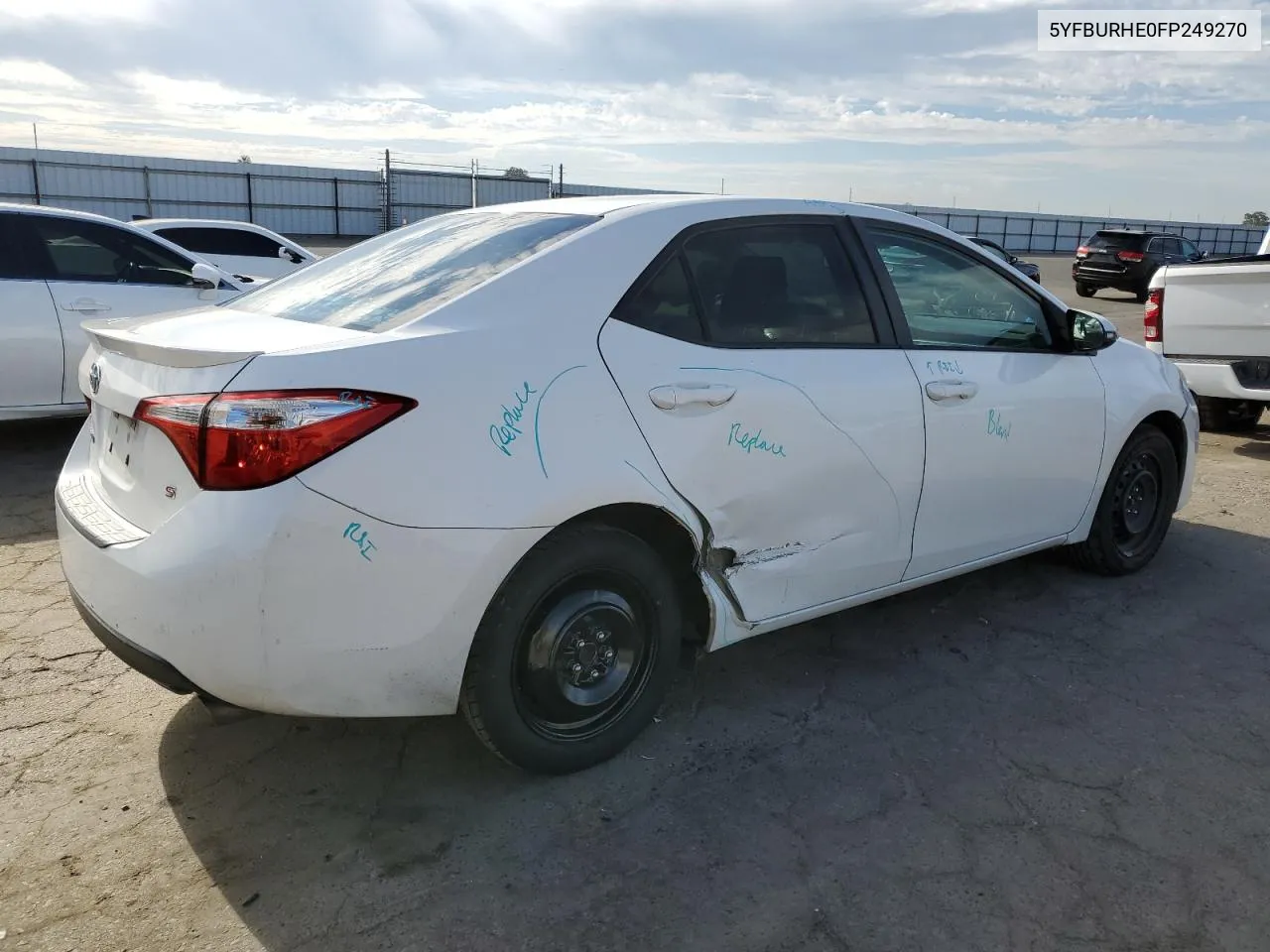 5YFBURHE0FP249270 2015 Toyota Corolla L