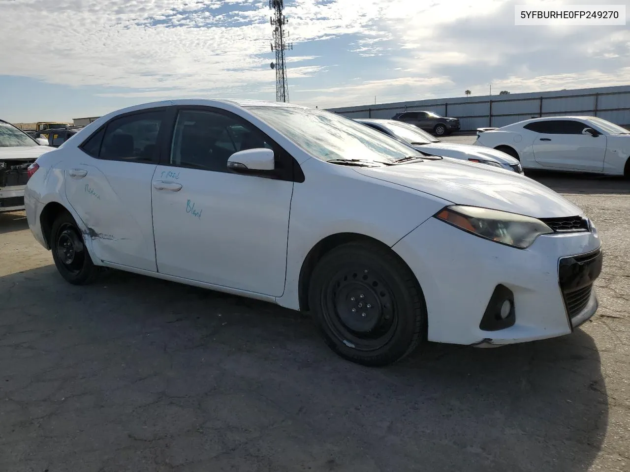 2015 Toyota Corolla L VIN: 5YFBURHE0FP249270 Lot: 60236424