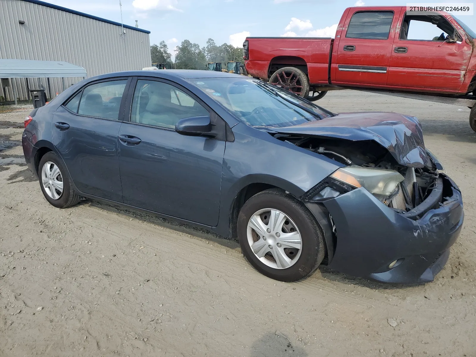 2015 Toyota Corolla L VIN: 2T1BURHE5FC246459 Lot: 60530474