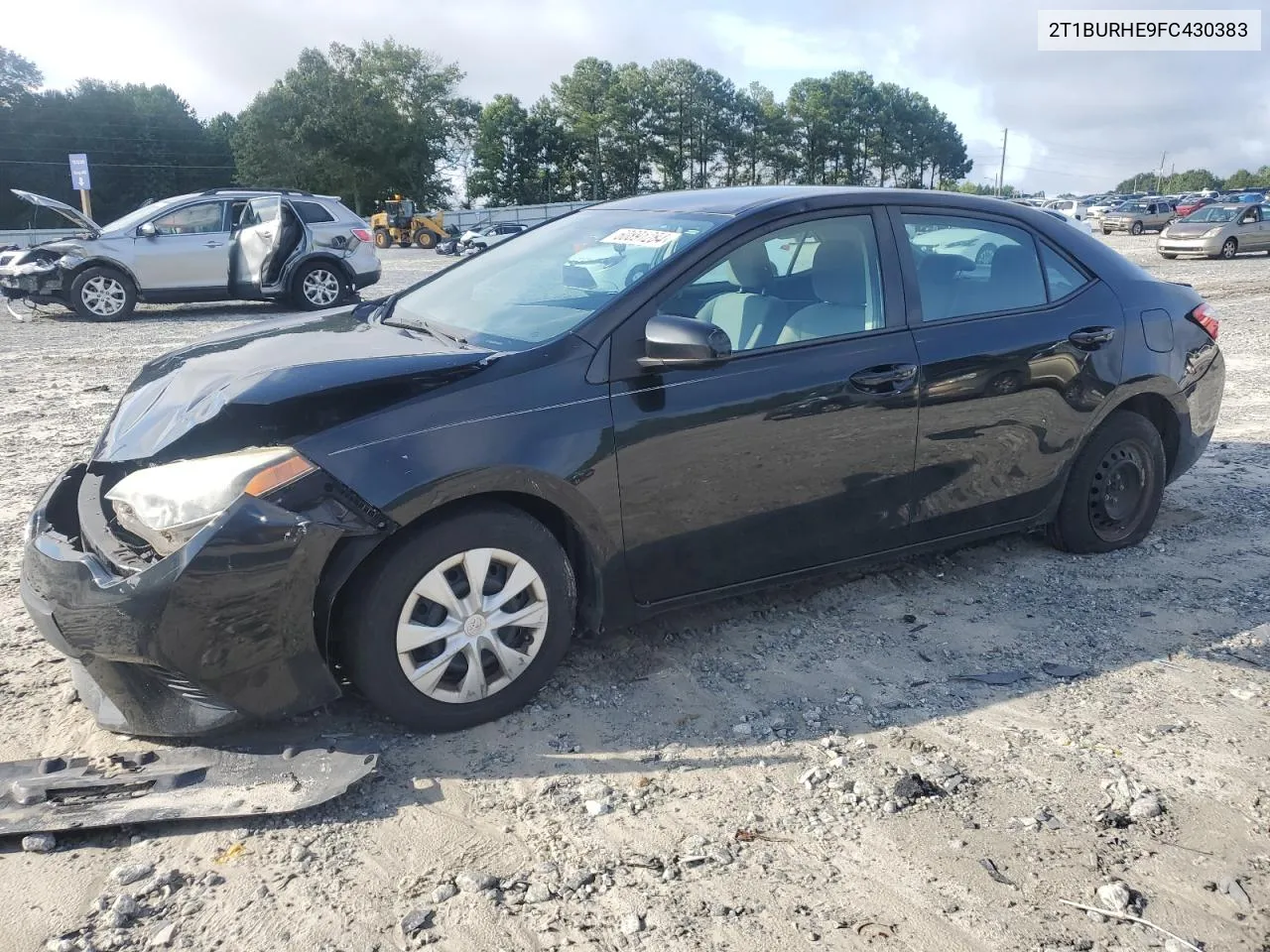 2015 Toyota Corolla L VIN: 2T1BURHE9FC430383 Lot: 60891284