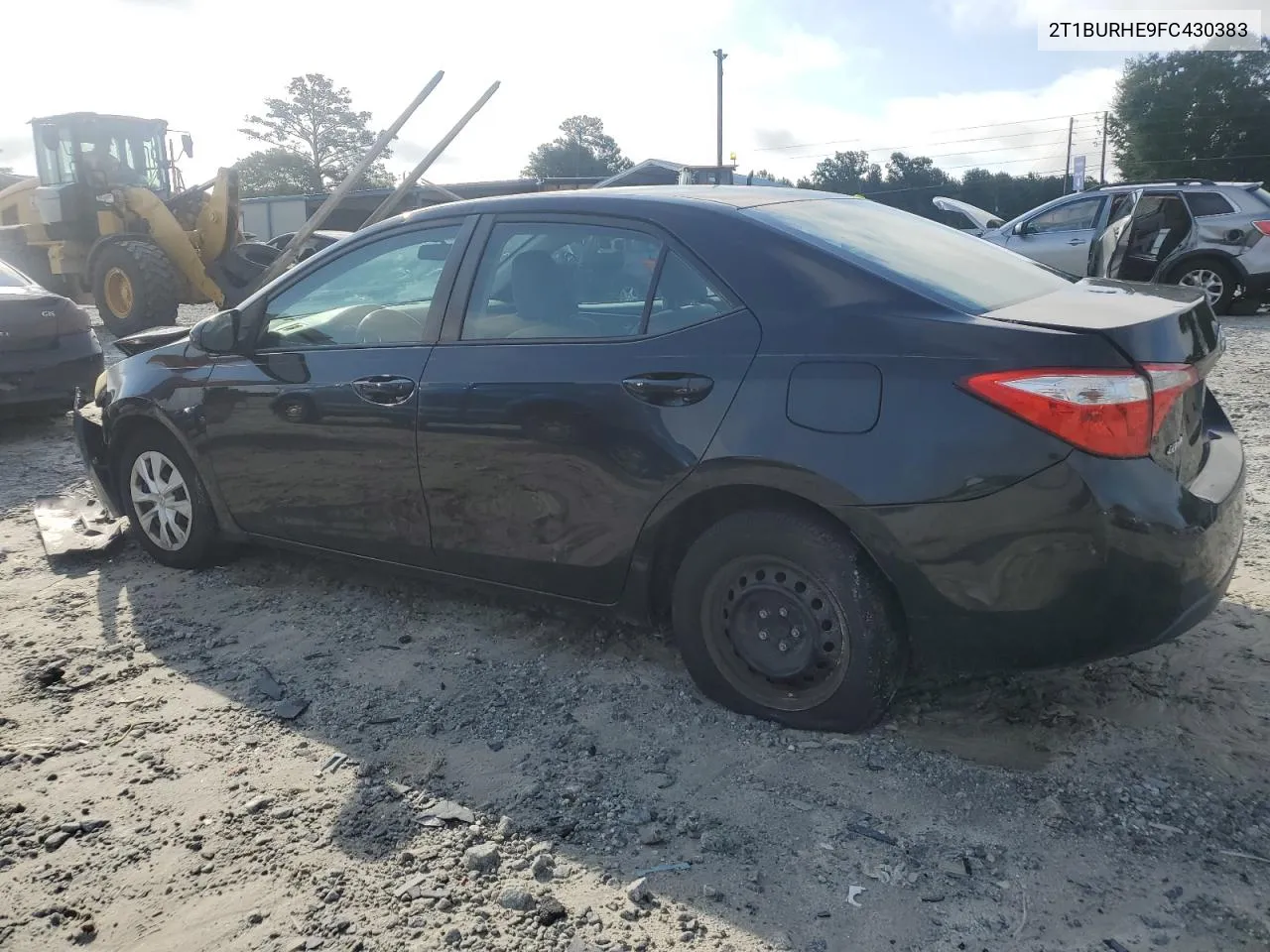 2015 Toyota Corolla L VIN: 2T1BURHE9FC430383 Lot: 60891284