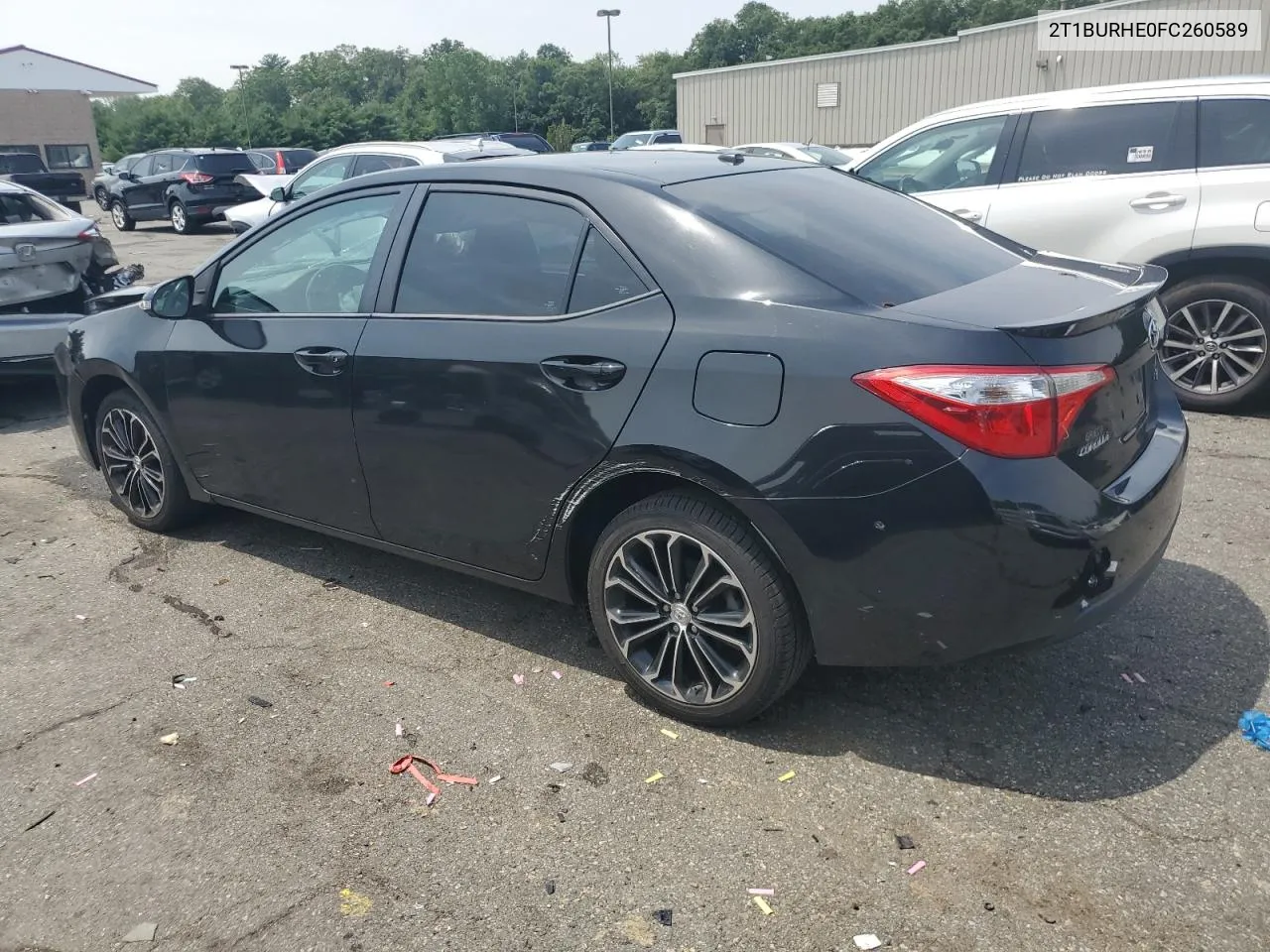 2015 Toyota Corolla L VIN: 2T1BURHE0FC260589 Lot: 60959384