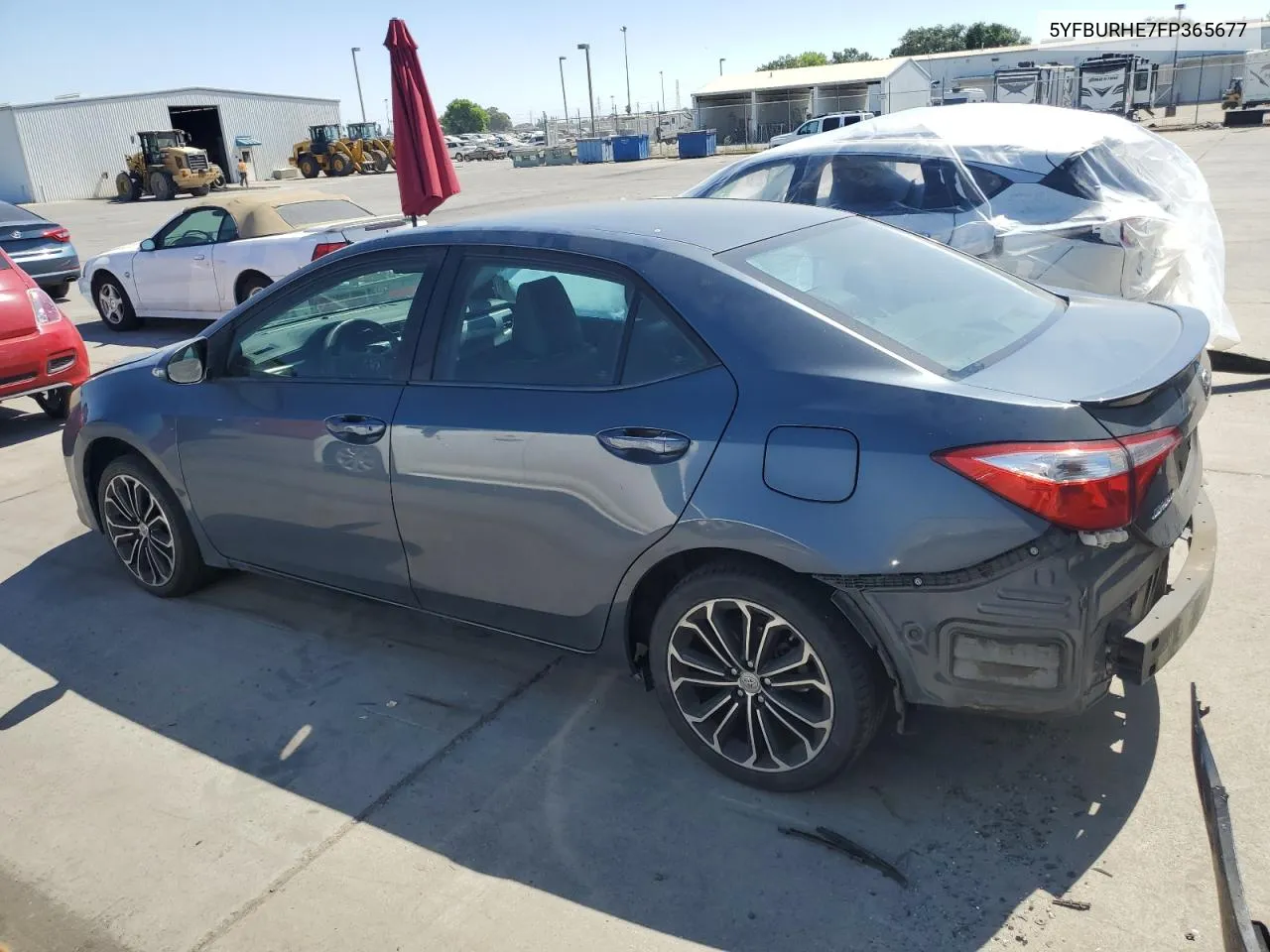 2015 Toyota Corolla L VIN: 5YFBURHE7FP365677 Lot: 61741804