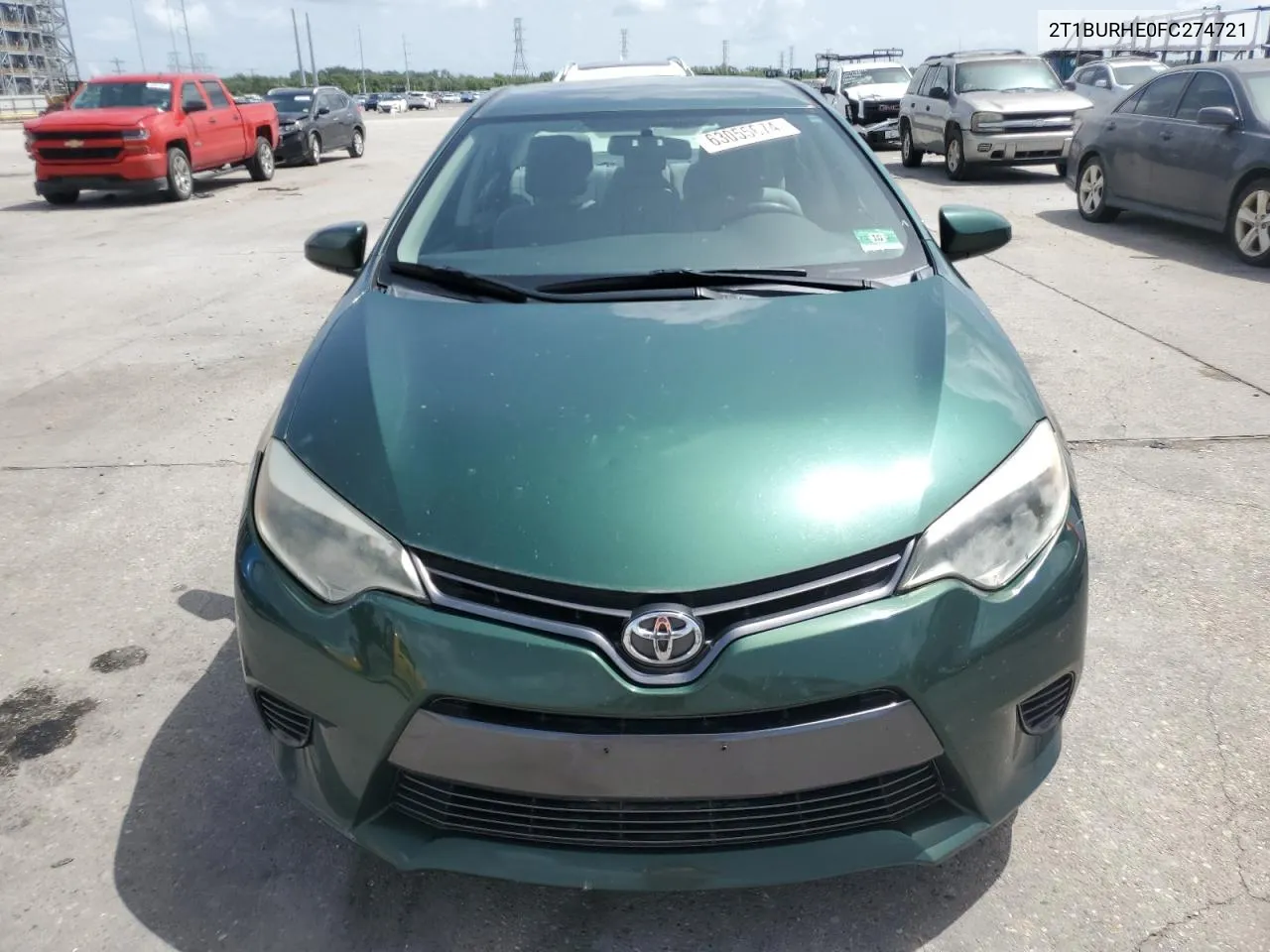 2T1BURHE0FC274721 2015 Toyota Corolla L