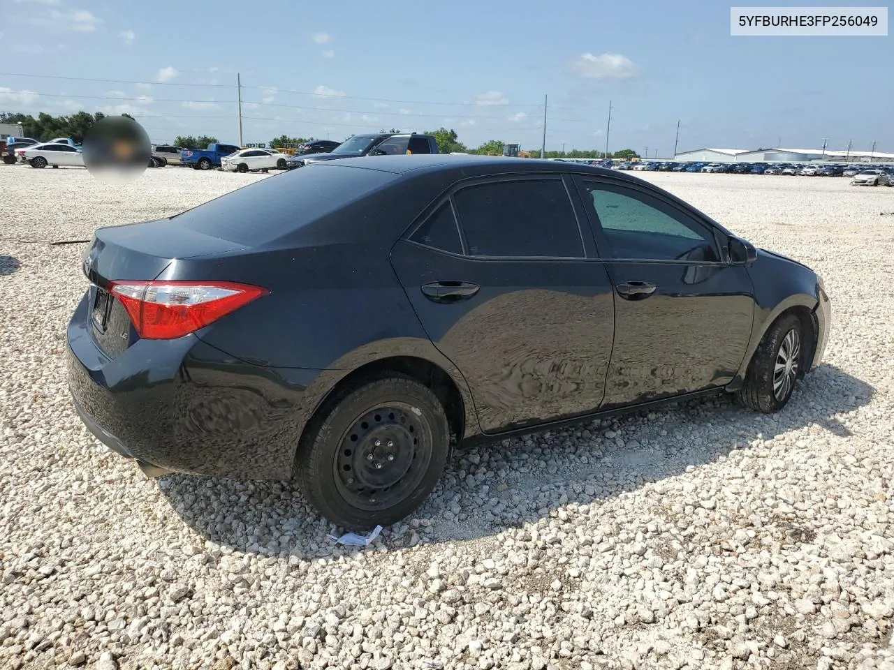 2015 Toyota Corolla L VIN: 5YFBURHE3FP256049 Lot: 63117714