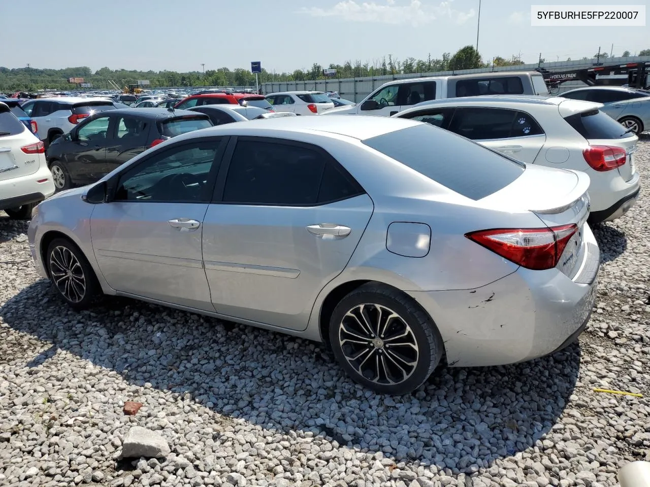 2015 Toyota Corolla L VIN: 5YFBURHE5FP220007 Lot: 64233554