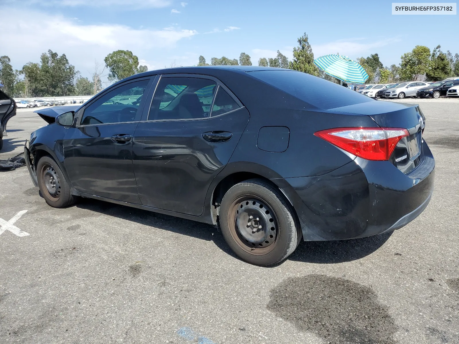 5YFBURHE6FP357182 2015 Toyota Corolla L