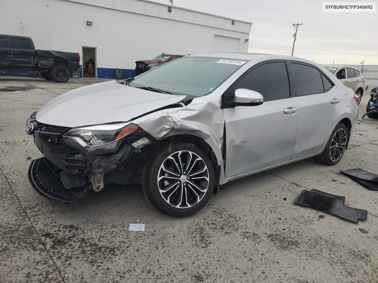 5YFBURHE7FP346692 2015 Toyota Corolla L