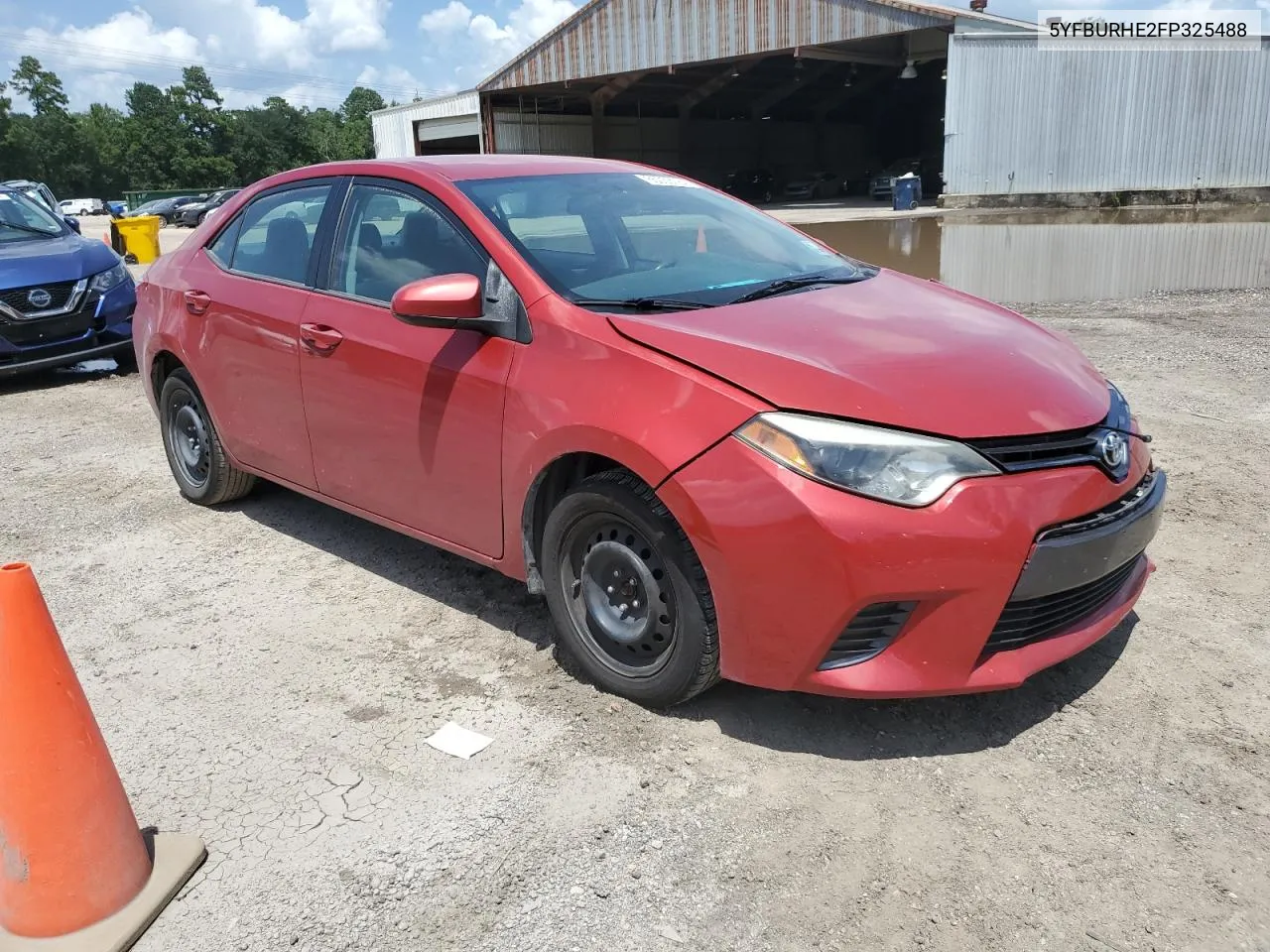 2015 Toyota Corolla L VIN: 5YFBURHE2FP325488 Lot: 65033184