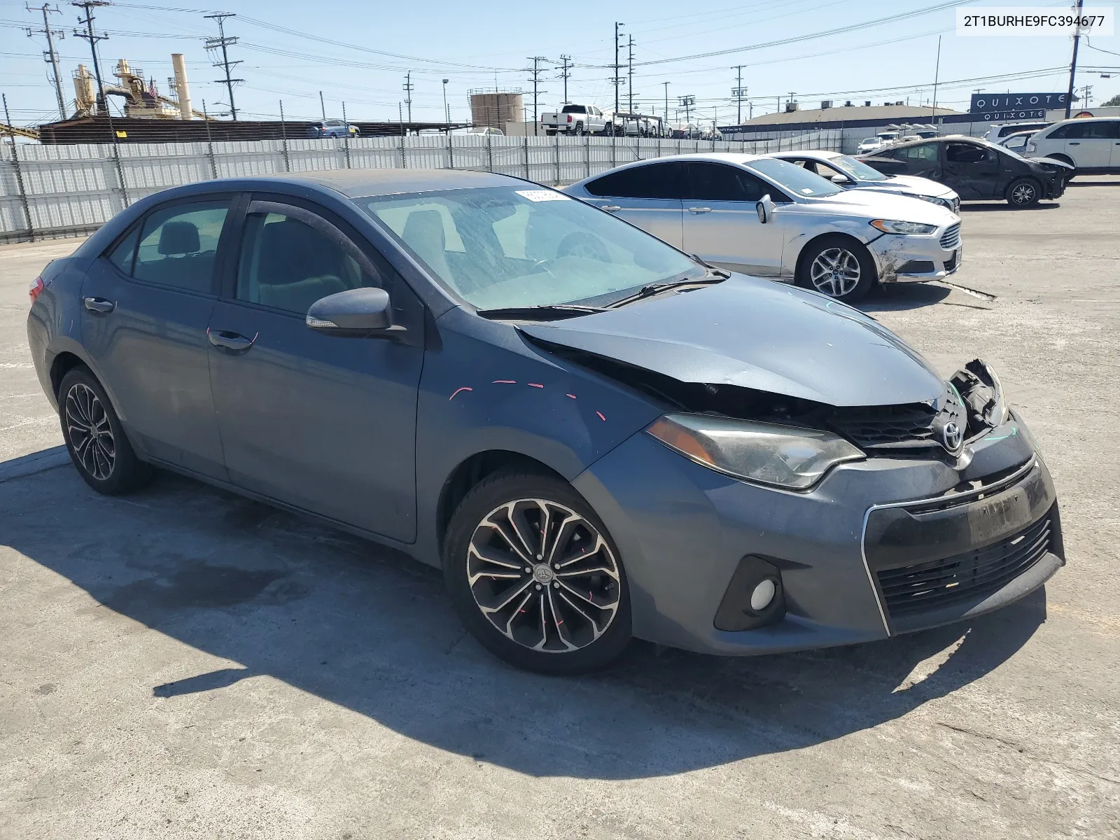 2015 Toyota Corolla L VIN: 2T1BURHE9FC394677 Lot: 65079684