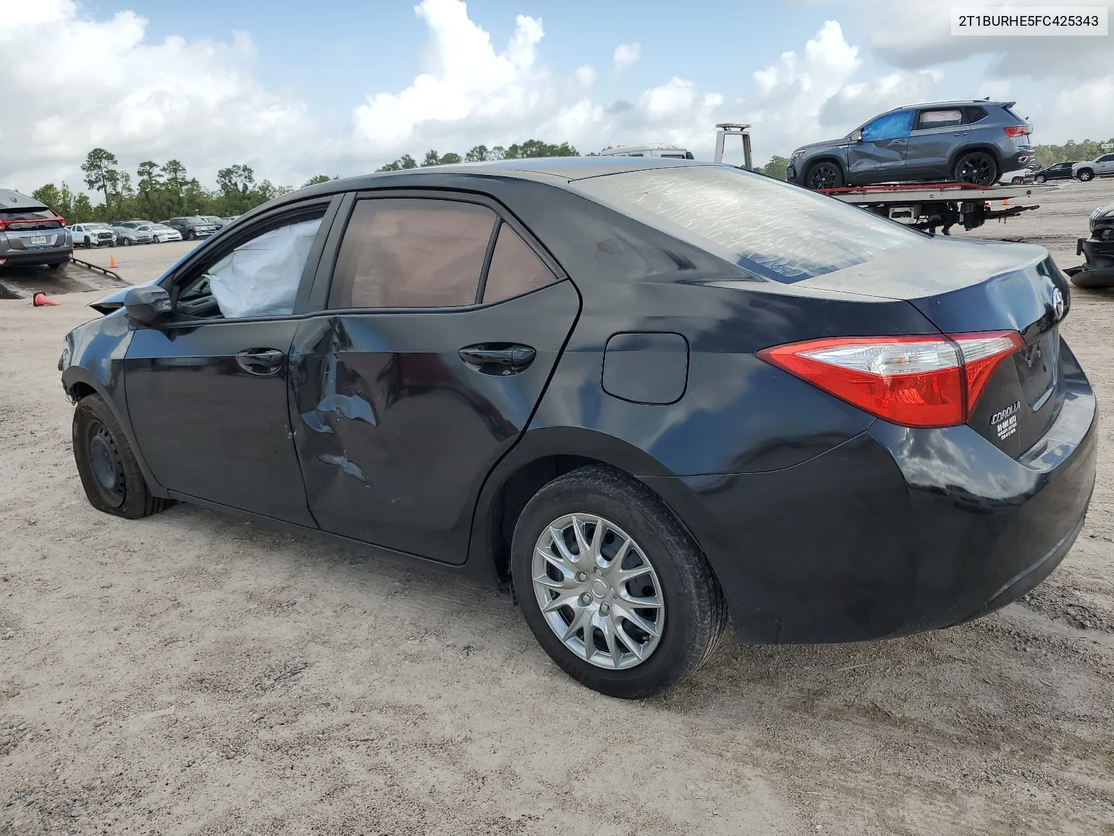 2015 Toyota Corolla L VIN: 2T1BURHE5FC425343 Lot: 65345574