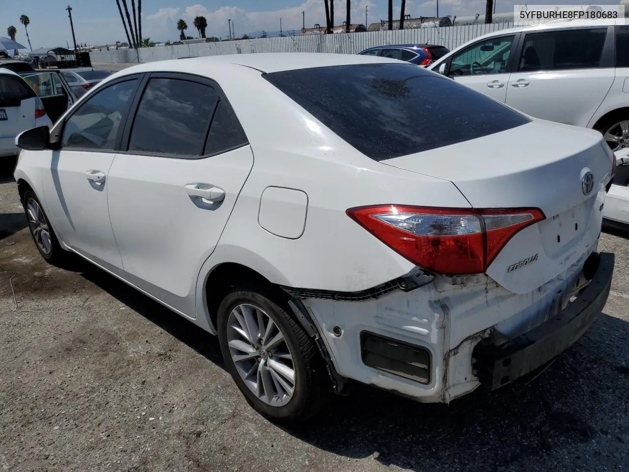 5YFBURHE8FP180683 2015 Toyota Corolla L