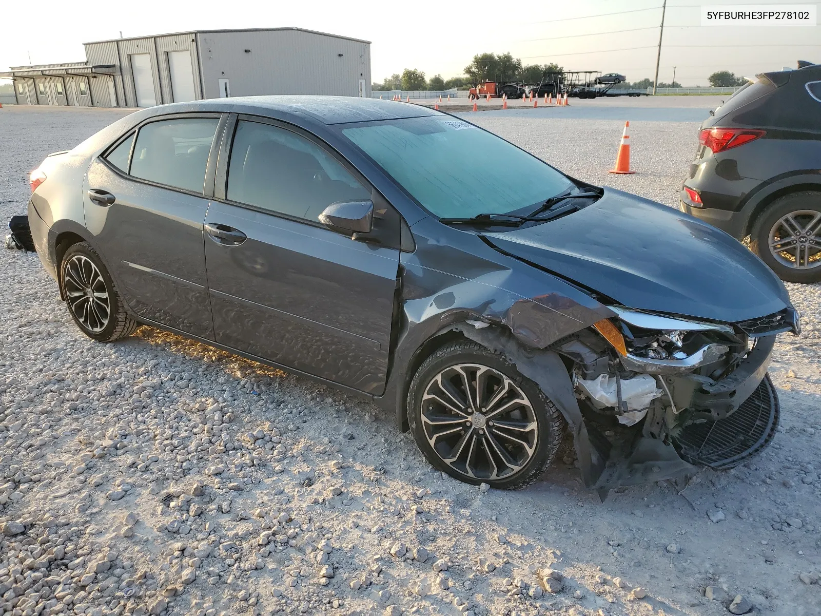 2015 Toyota Corolla L VIN: 5YFBURHE3FP278102 Lot: 66041984