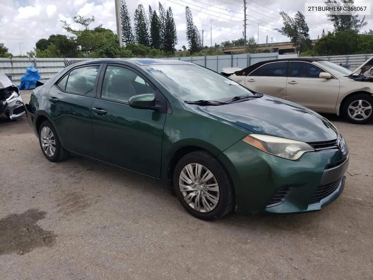 2015 Toyota Corolla L VIN: 2T1BURHE6FC368067 Lot: 66065264