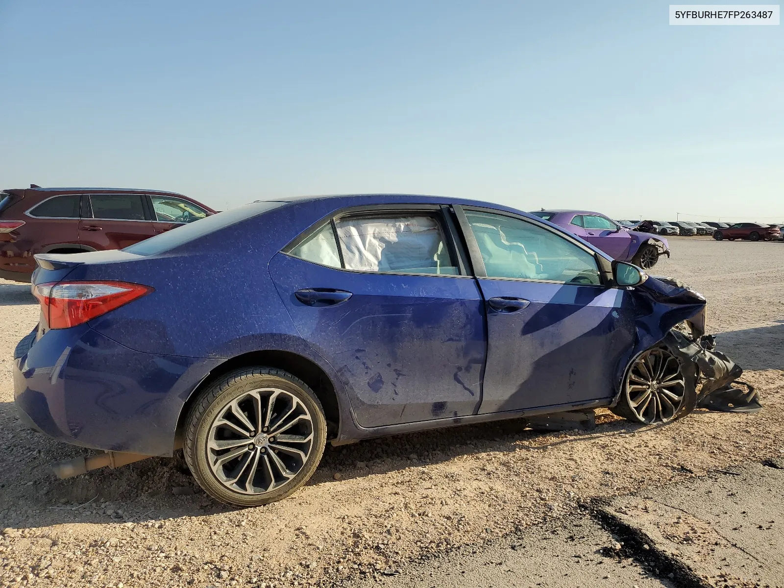 5YFBURHE7FP263487 2015 Toyota Corolla L