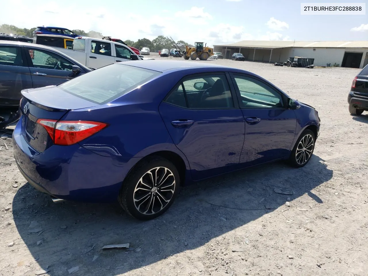 2015 Toyota Corolla L VIN: 2T1BURHE3FC288838 Lot: 66939004