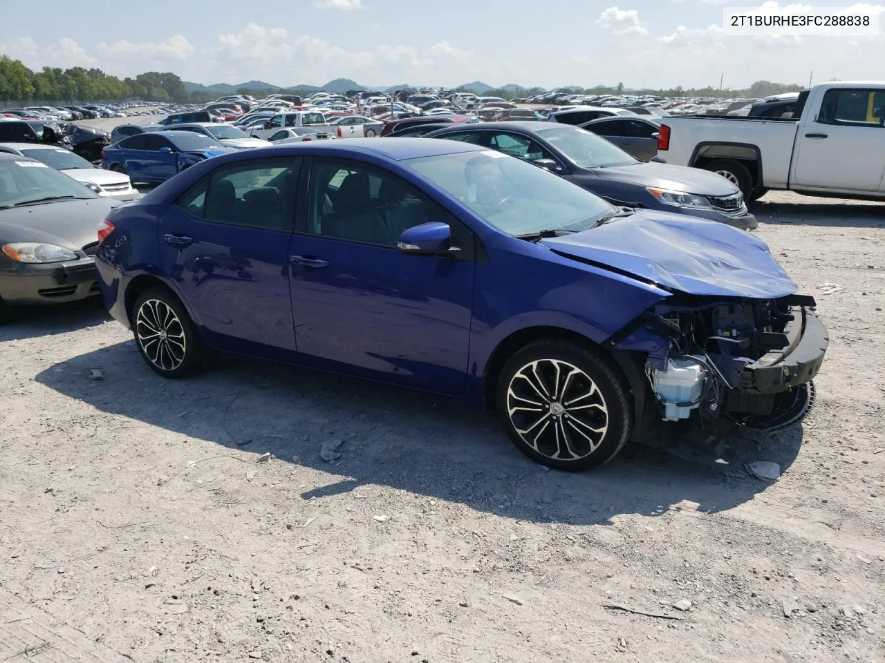 2015 Toyota Corolla L VIN: 2T1BURHE3FC288838 Lot: 66939004