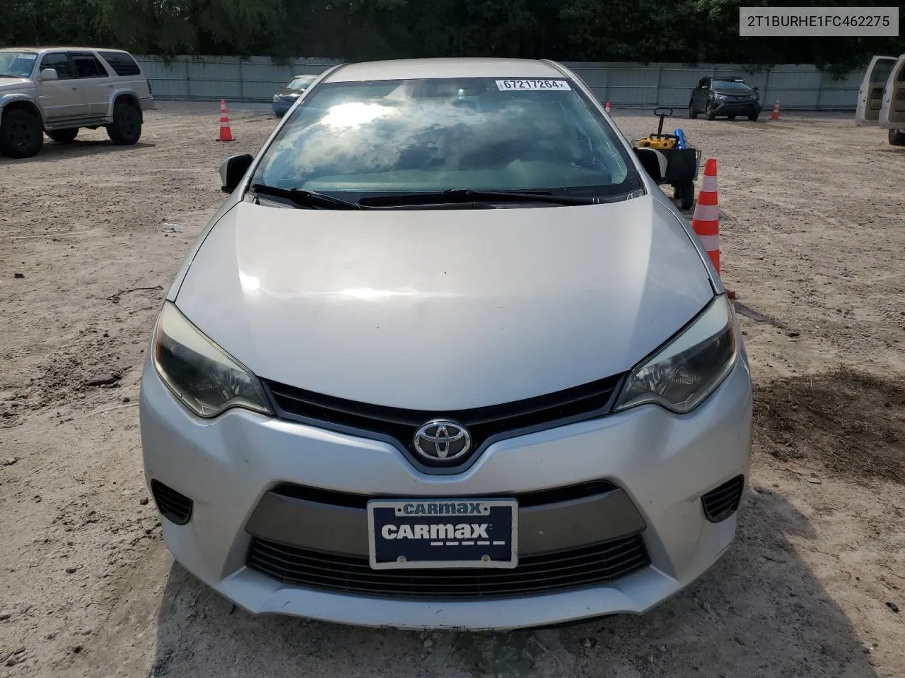 2015 Toyota Corolla L VIN: 2T1BURHE1FC462275 Lot: 67217264