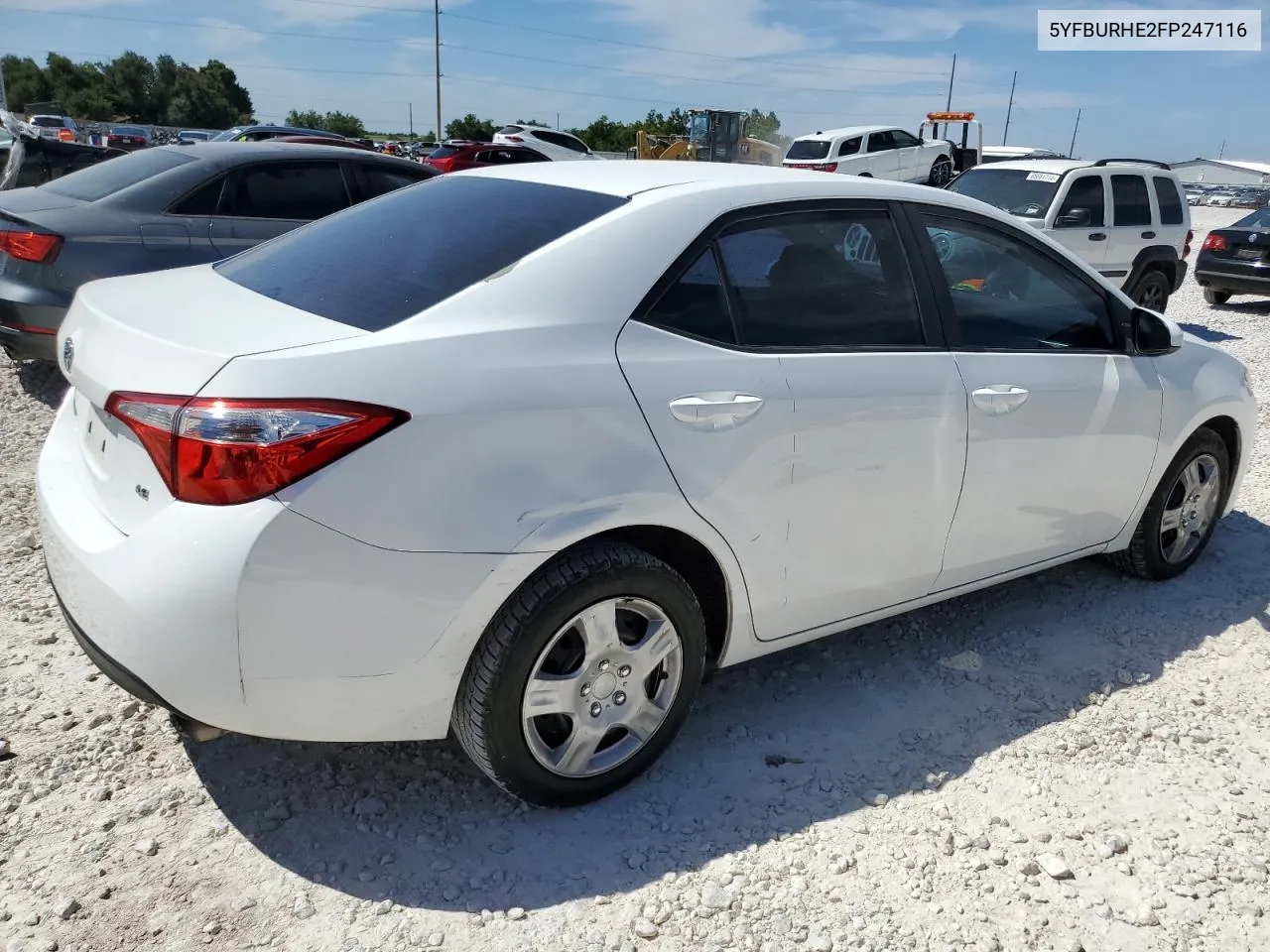 5YFBURHE2FP247116 2015 Toyota Corolla L