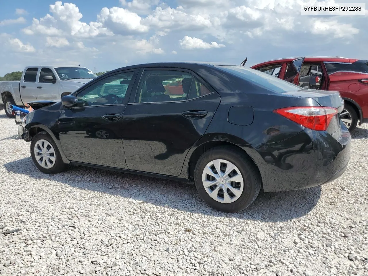 5YFBURHE3FP292288 2015 Toyota Corolla L