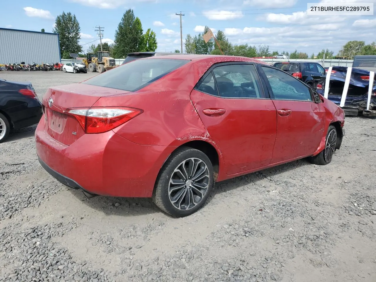 2015 Toyota Corolla L VIN: 2T1BURHE5FC289795 Lot: 67573604