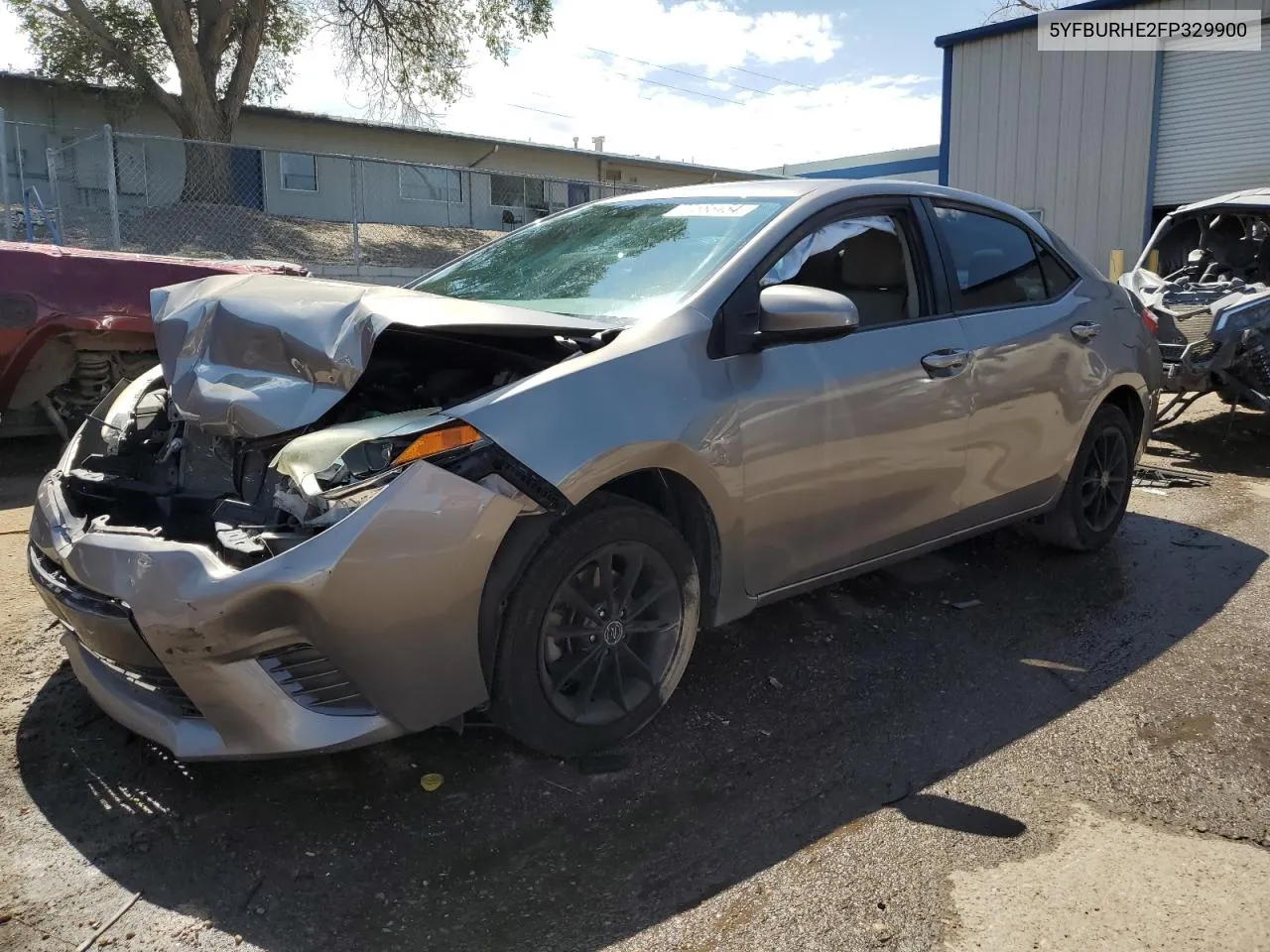 2015 Toyota Corolla L VIN: 5YFBURHE2FP329900 Lot: 67586454