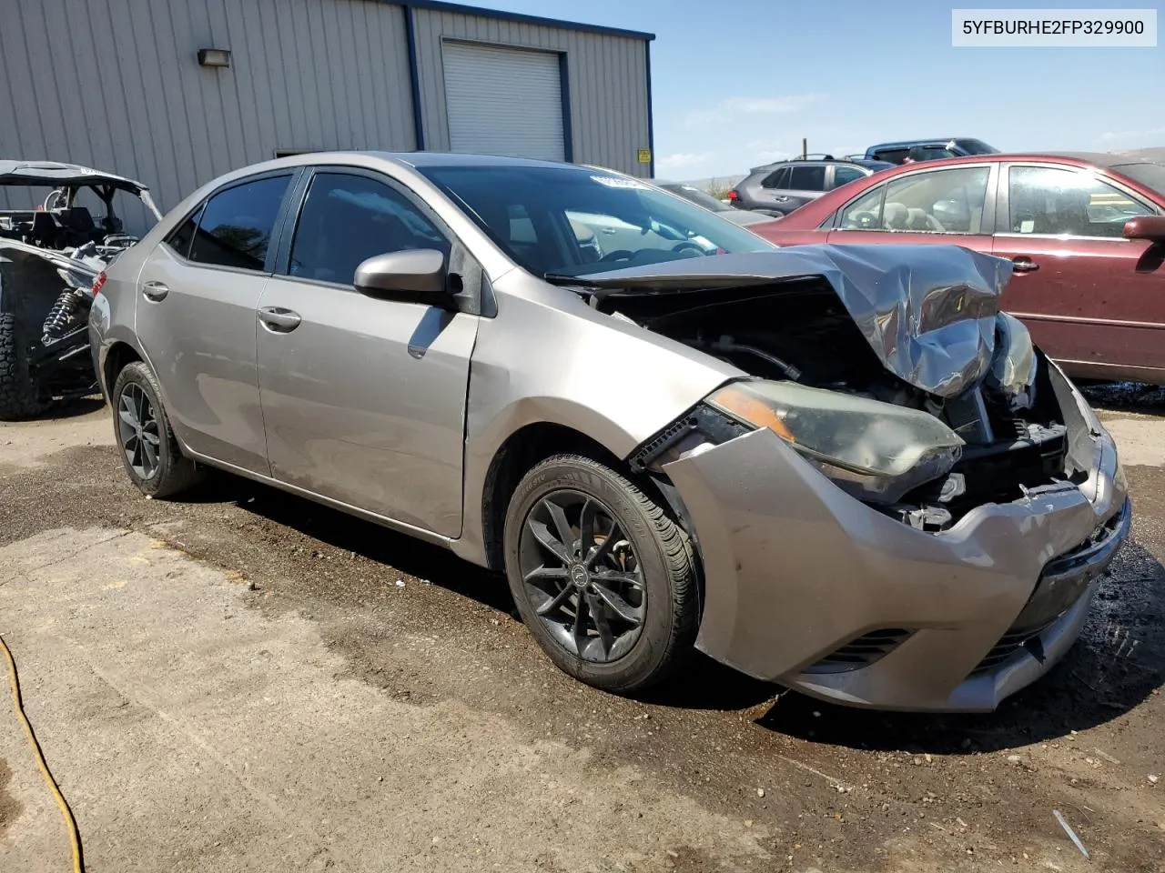 2015 Toyota Corolla L VIN: 5YFBURHE2FP329900 Lot: 67586454