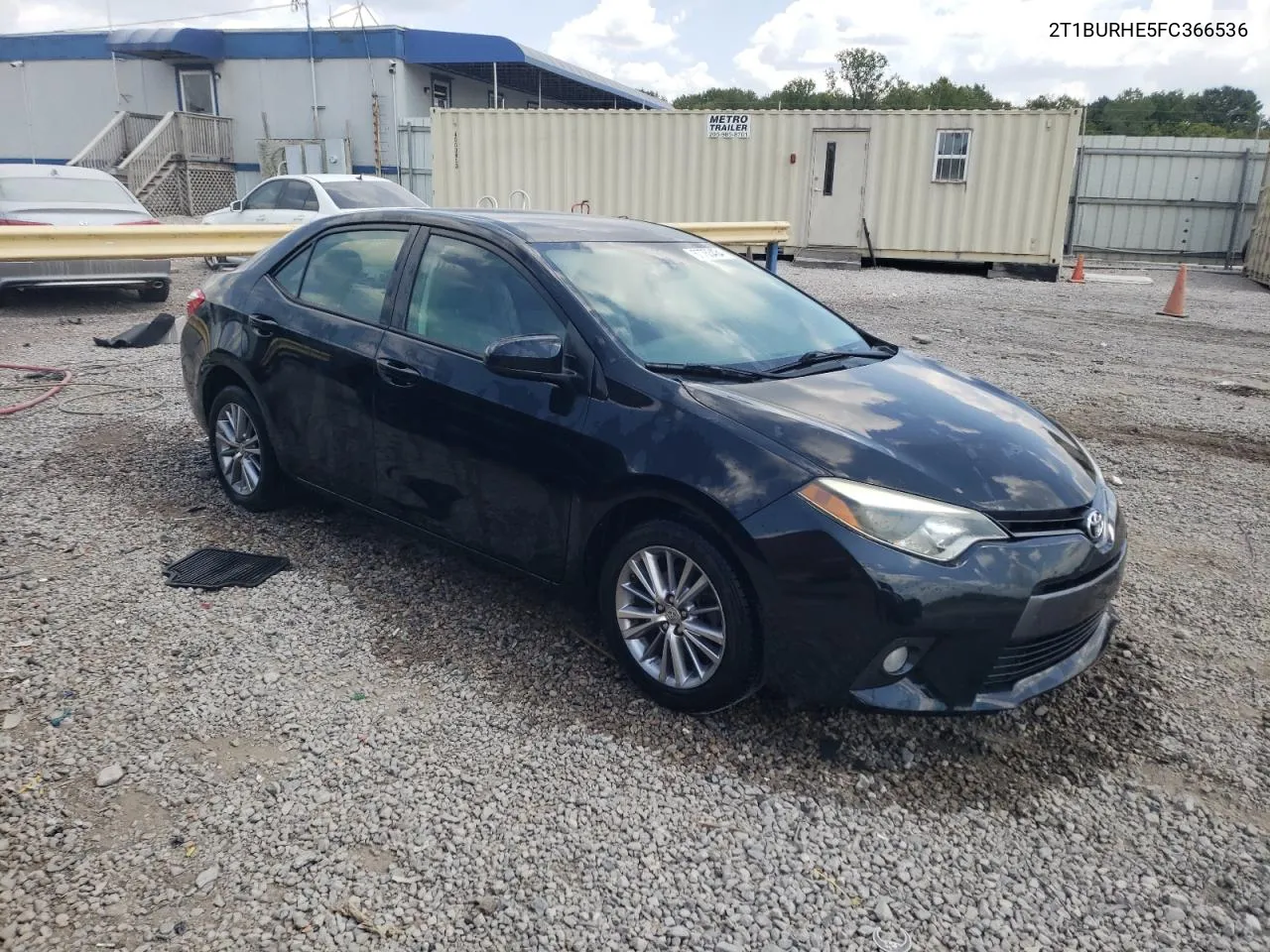 2015 Toyota Corolla L VIN: 2T1BURHE5FC366536 Lot: 67763434